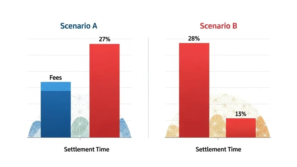 신용카드현금화 어플 수수료와 정산 지표 비교 다이어그램