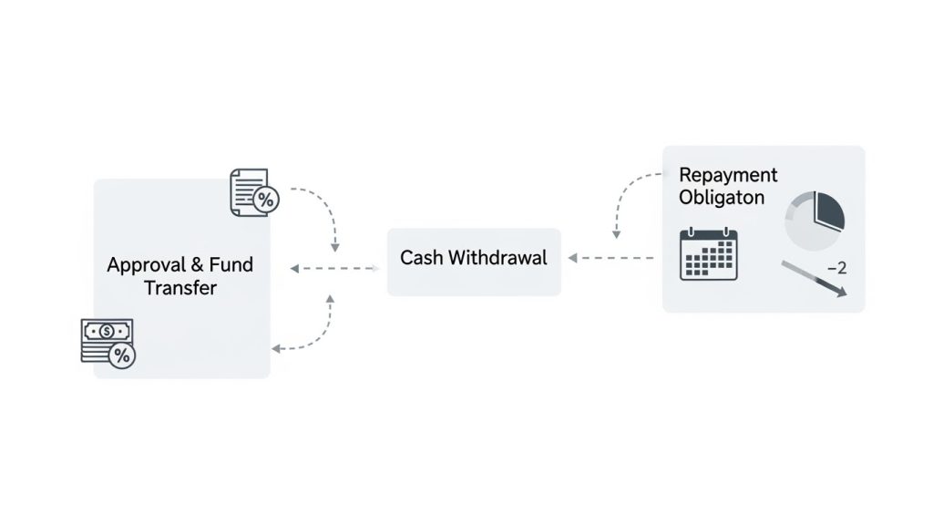 신용카드한도현금화 흐름 점검 이미지