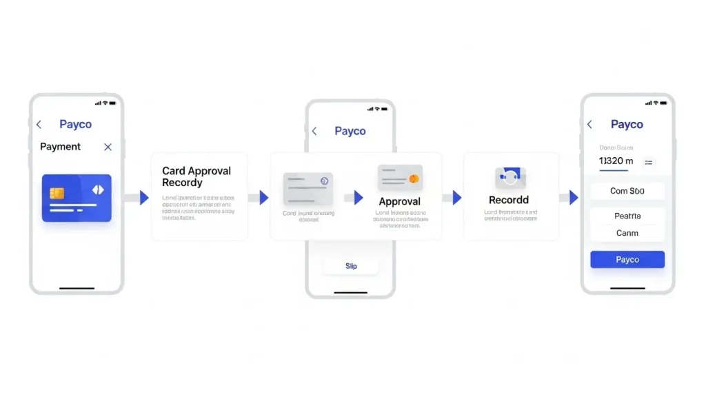 페이코 신용카드 현금화 구조 이해 인포그래픽 – 신용카드 현금화 정보