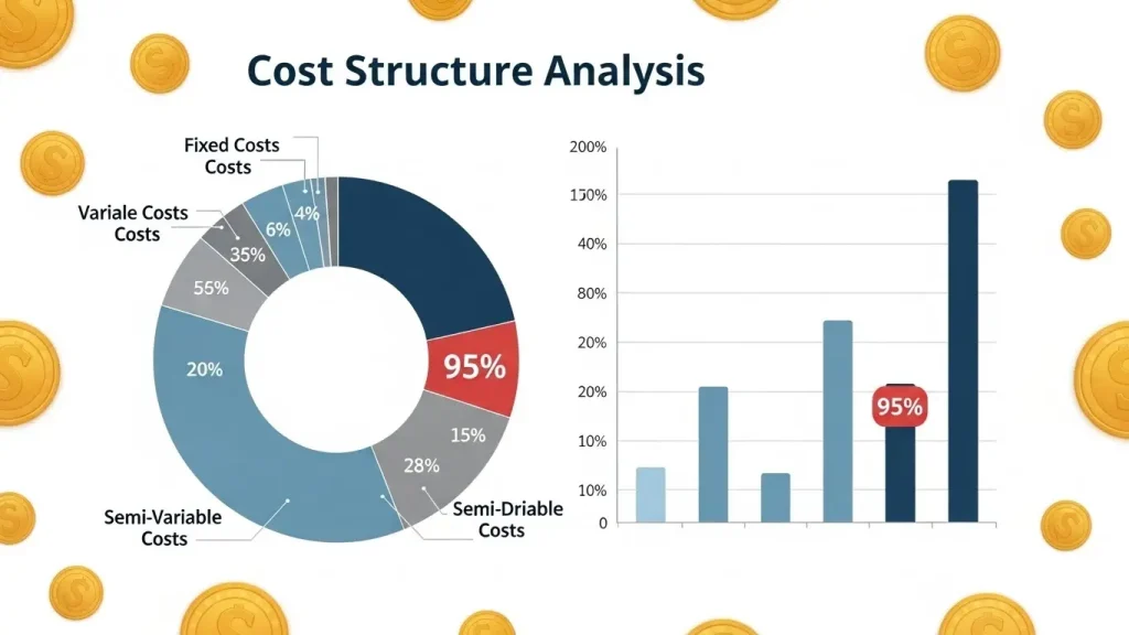 신용카드 현금화 95 효율 달성을 위한 금융 수수료 구조 분석 차트